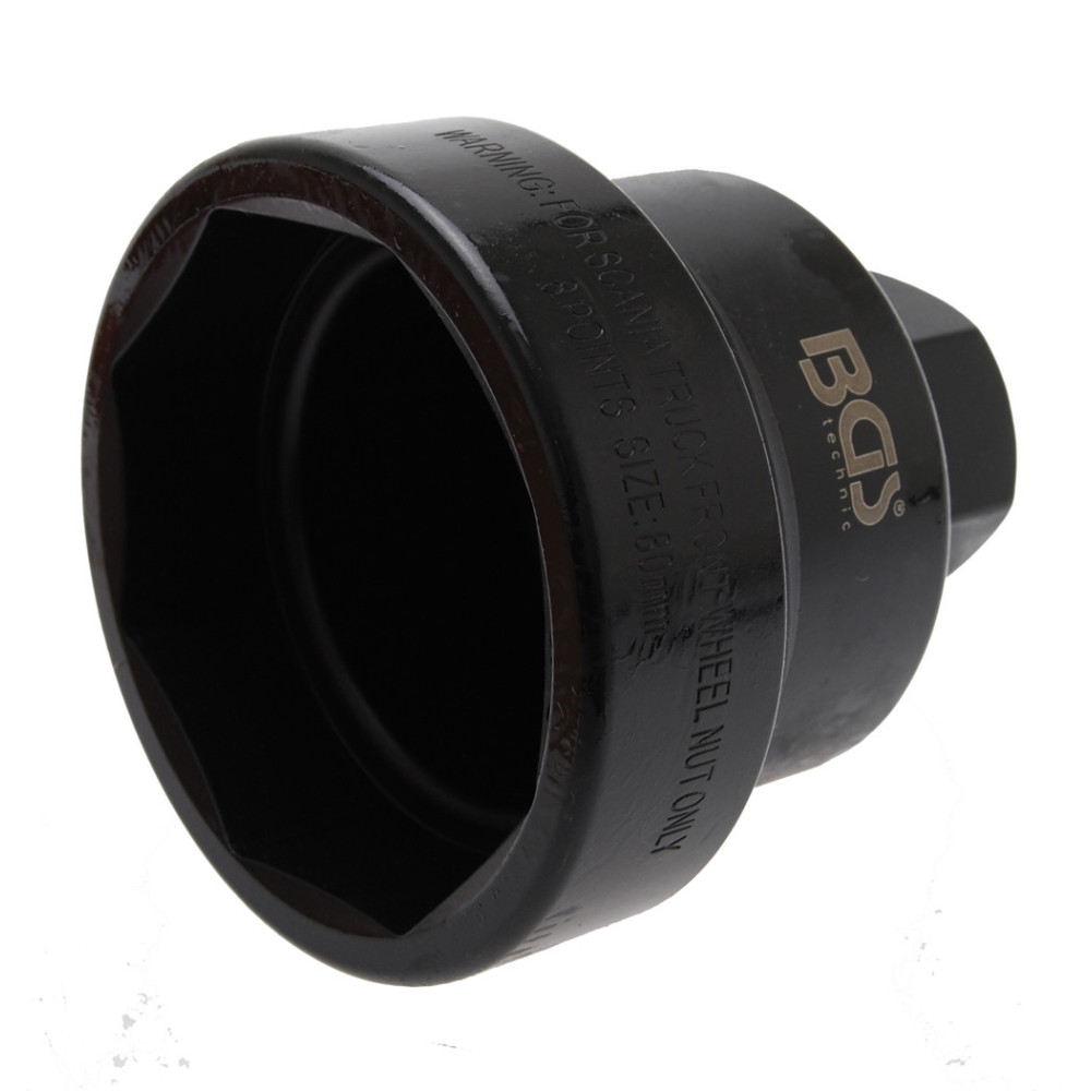 Clé à moyeux et écrous d'essieux - 8 pans - Ø 80 mm - pour essieu avant de SCANIA