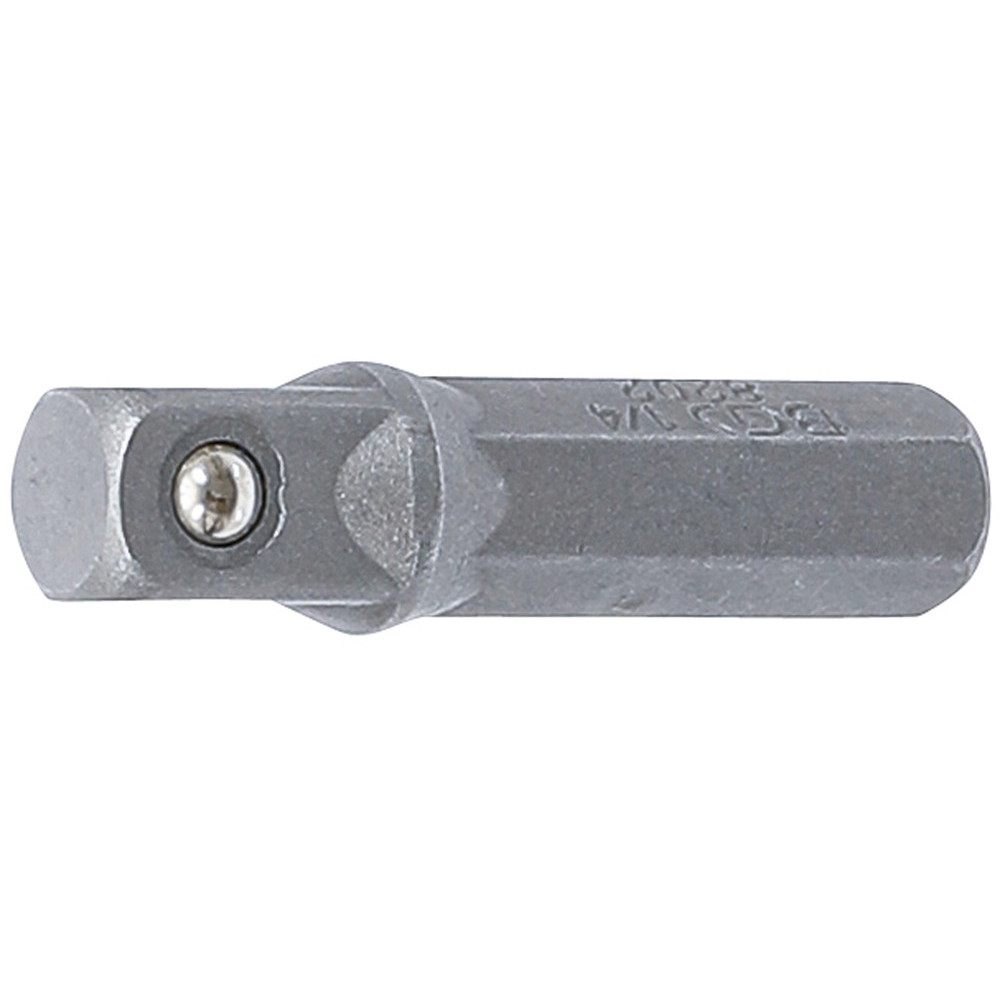 Adaptateur à cliquet pour embouts, 6,3 mm (1/4) - mâle 6,3 mm (1/4) - 30  mm