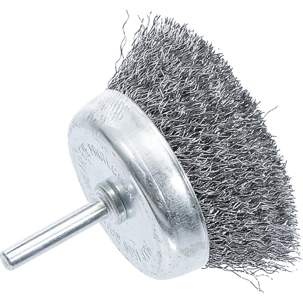 Brosse ronde - réception de goupille 6 mm - Ø 75 mm