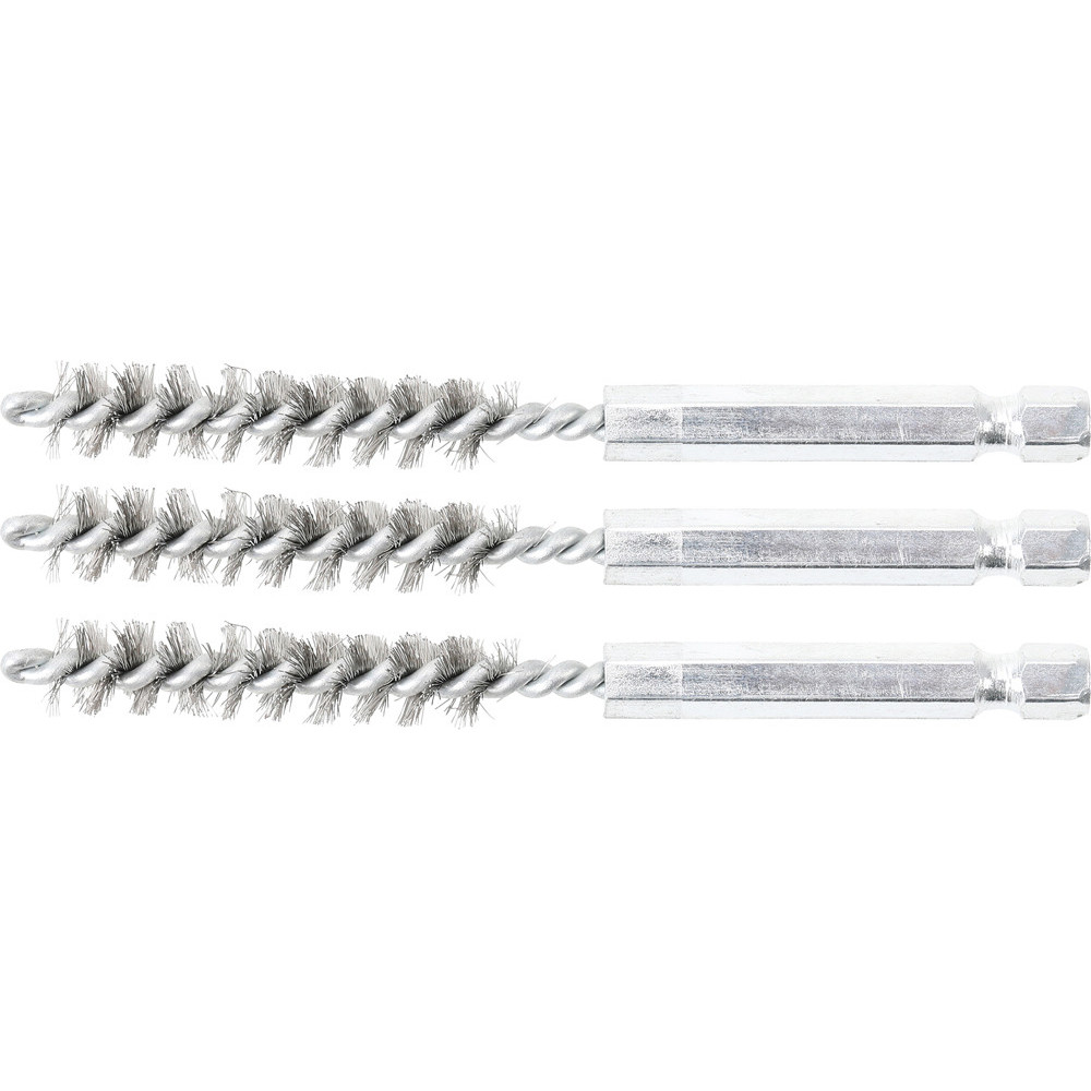 Brosse en acier - 9 mm - 6 Brosse en acier - 9 mm - 6