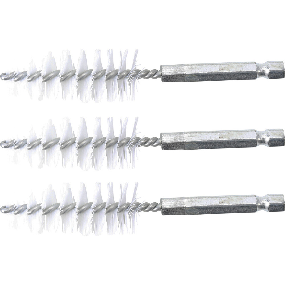 Brosse plate Nylon - 19 mm - 6 Brosse plate Nylon - 19 mm - 6
