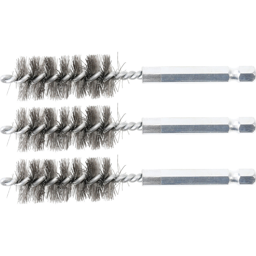 Brosse en acier - 17 mm - 6