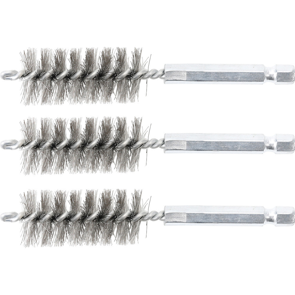 Brosse en acier - 19 mm - 6 Brosse en acier - 19 mm - 6