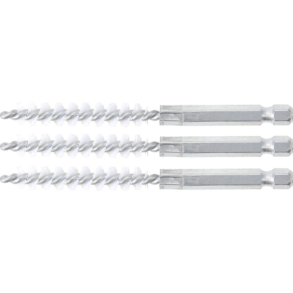 Brosse plate Nylon - 9 mm - 6 Brosse plate Nylon - 9 mm - 6