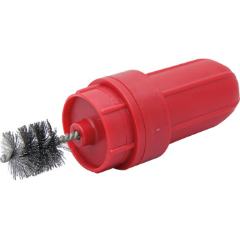 Brosse de nettoyage de pôles et bornes de batterie - 85 mm