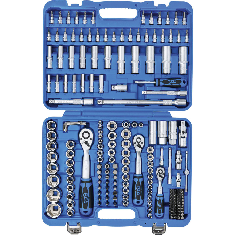 Set de 9 clés à douille avec embout torx de différentes tailles