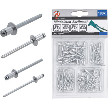 Assortiment de rivets pop - Ø 2