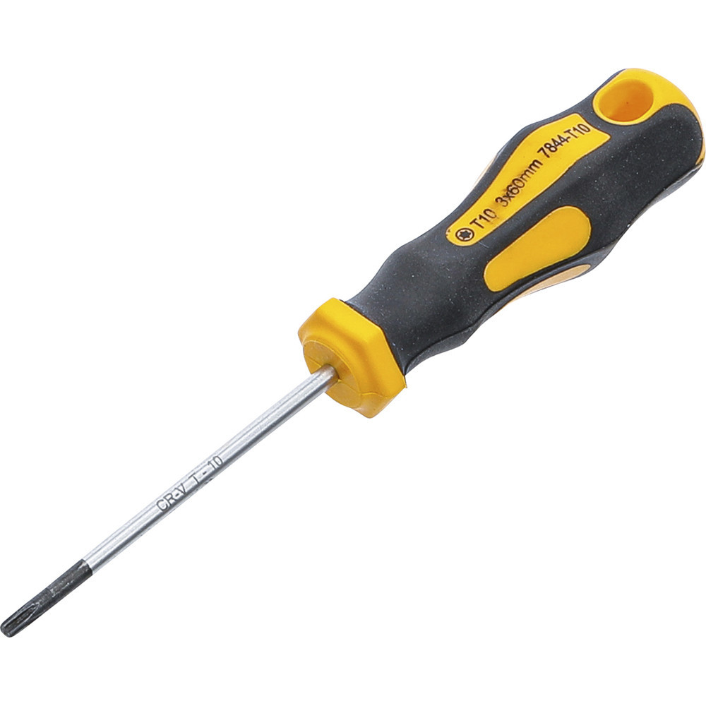 Tournevis - profil en T (pour Torx) T10 - longueur de la lame 60 mm