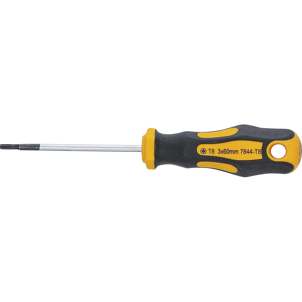 Tournevis - profil en T (pour Torx) T7 - longueur de la lame 60 mm