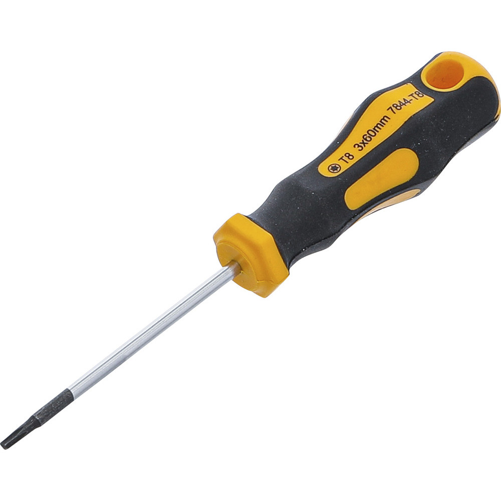 Tournevis - profil en T (pour Torx) T8 - longueur de la lame 60 mm