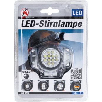Lampe frontale - 12 LED