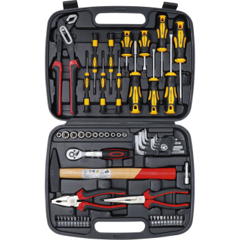 Caisse à outils - 58 pièces