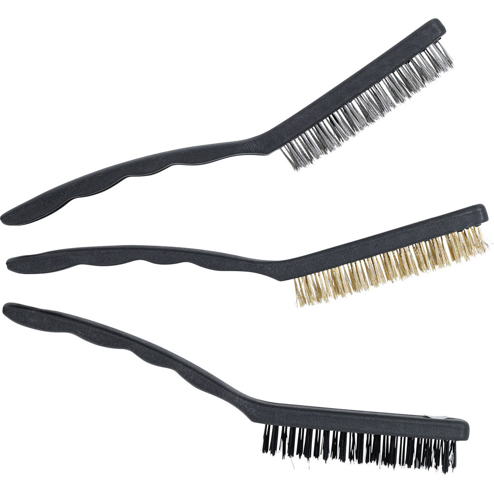 Jeu de brosses - 225 mm - 3 pièces