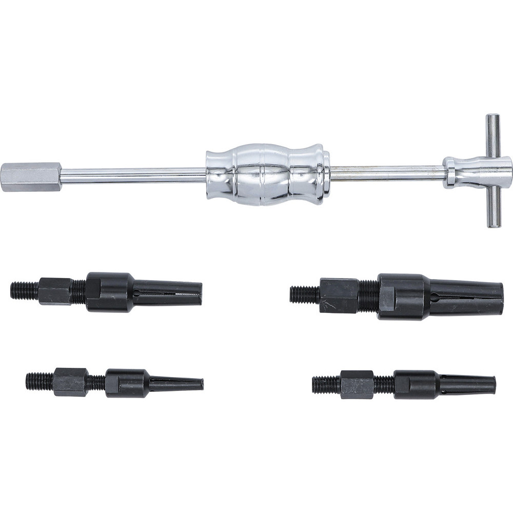 Jeu d’extracteurs de roulements intérieurs avec masse à inertie - 5 pièces
