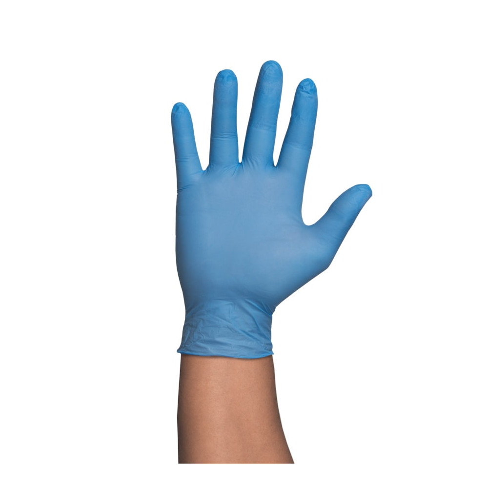 Gants NITRILE TOUCH bleus...