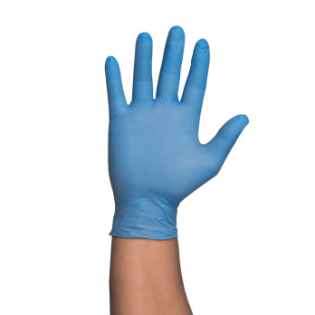 Gants NITRILE TOUCH bleus 3.5 Gr