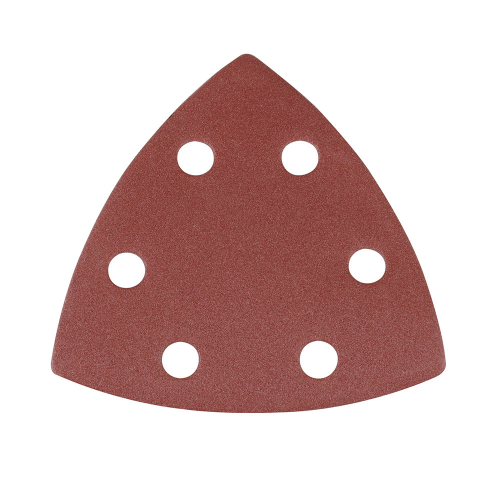 Feuilles abrasives triangulaires auto-agrippantes 90 mm