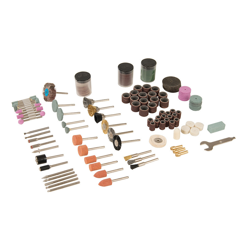 Kit d'accessoires pour outil rotatif, 216 pcs - Tige de 3,17 mm, Petit  prix