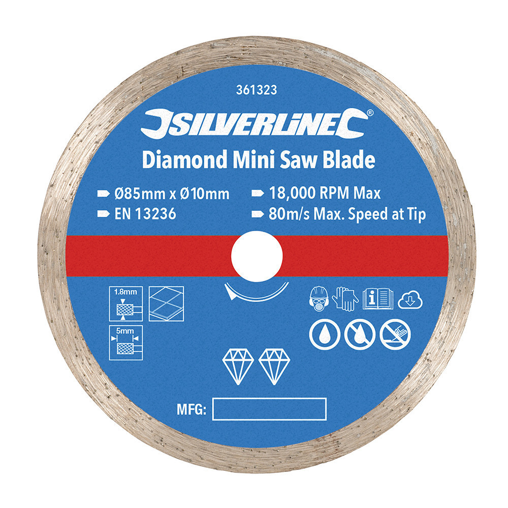 Disque diamant pour mini-scie