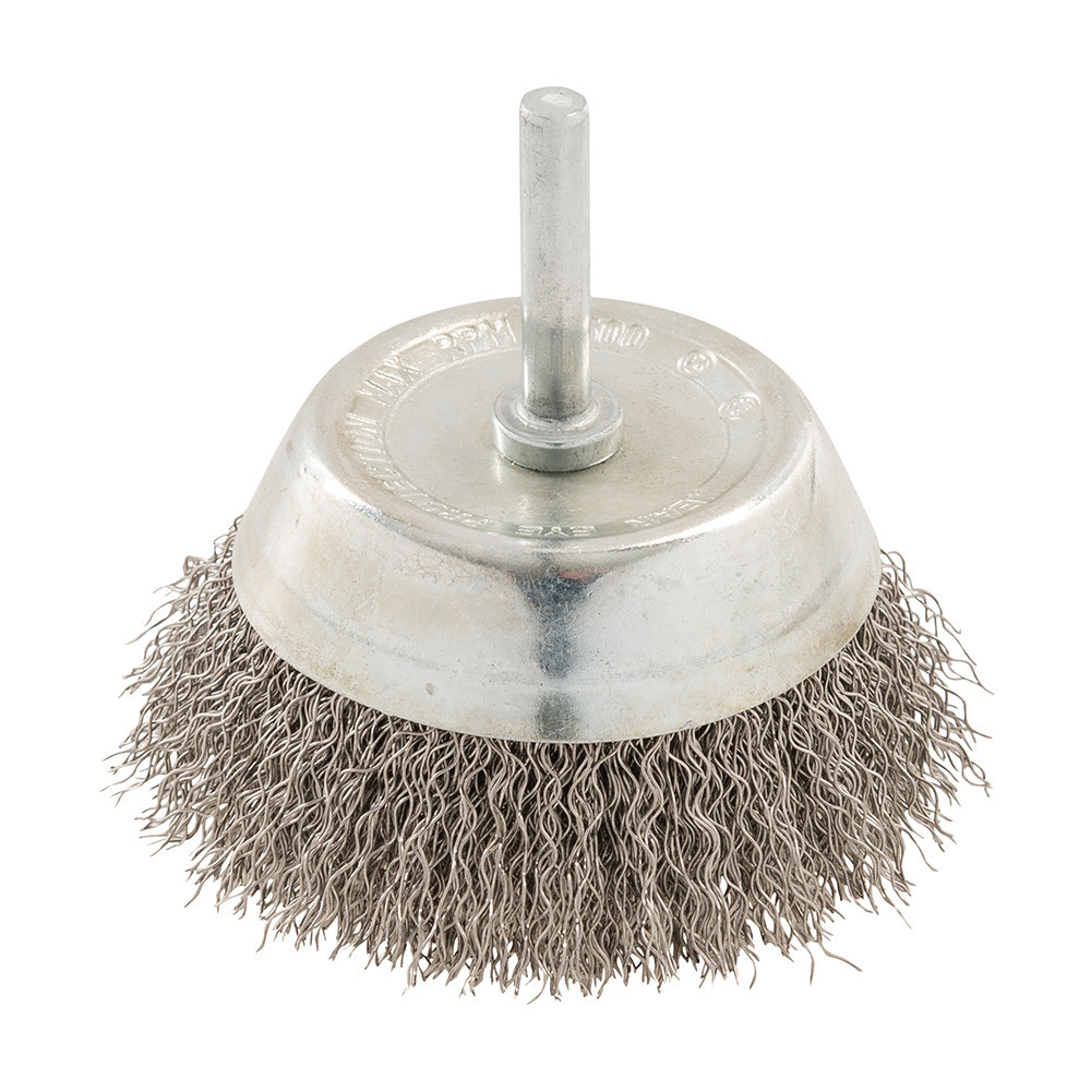 Brosse boisseau rotative en acier inoxydable