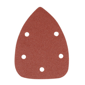 Feuilles abrasives triangulaires auto-agrippantes 140 mm