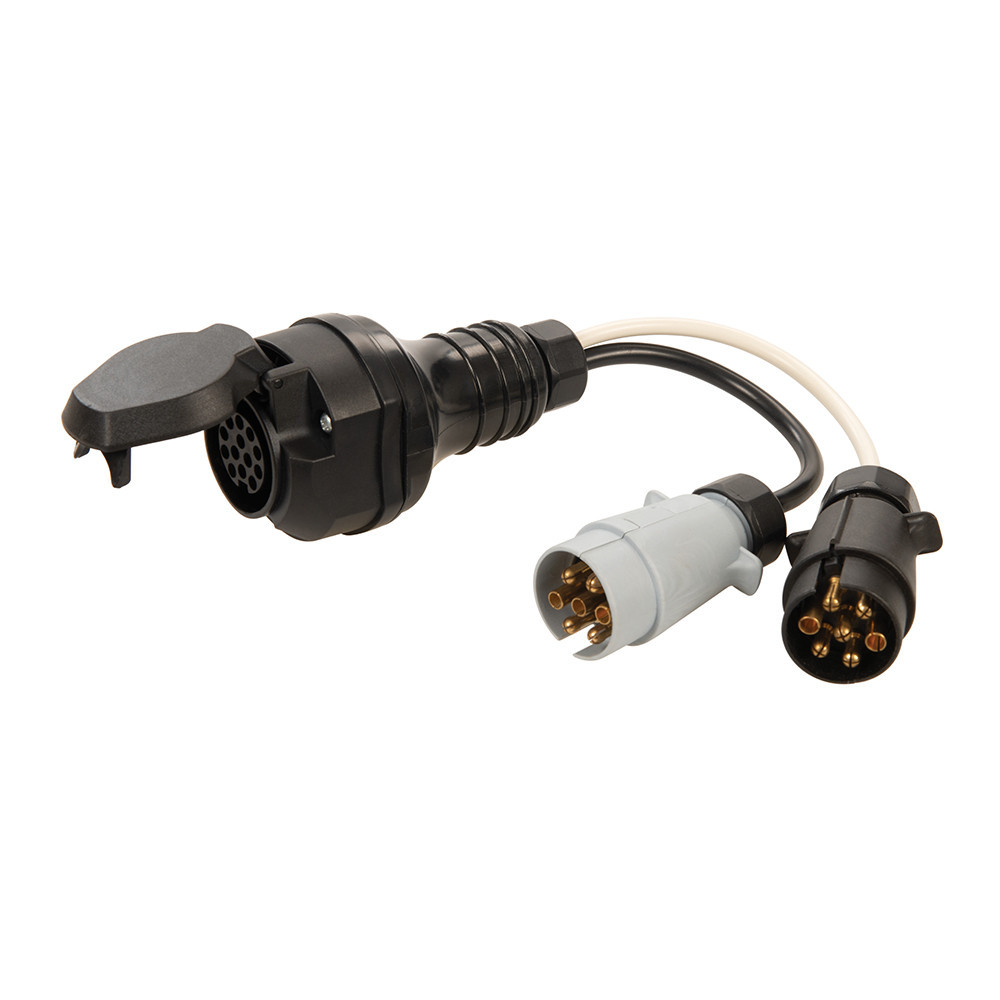 Adaptateur de remorquage double prise