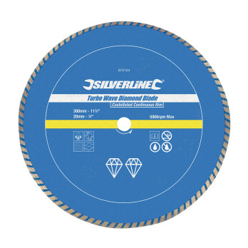 Disque diamant à tronçonner Turbo Wave