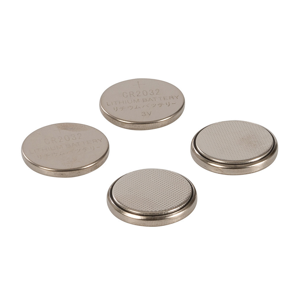 Piles bouton lithium CR2032, 4 pcs - CR2032, OutilPlus