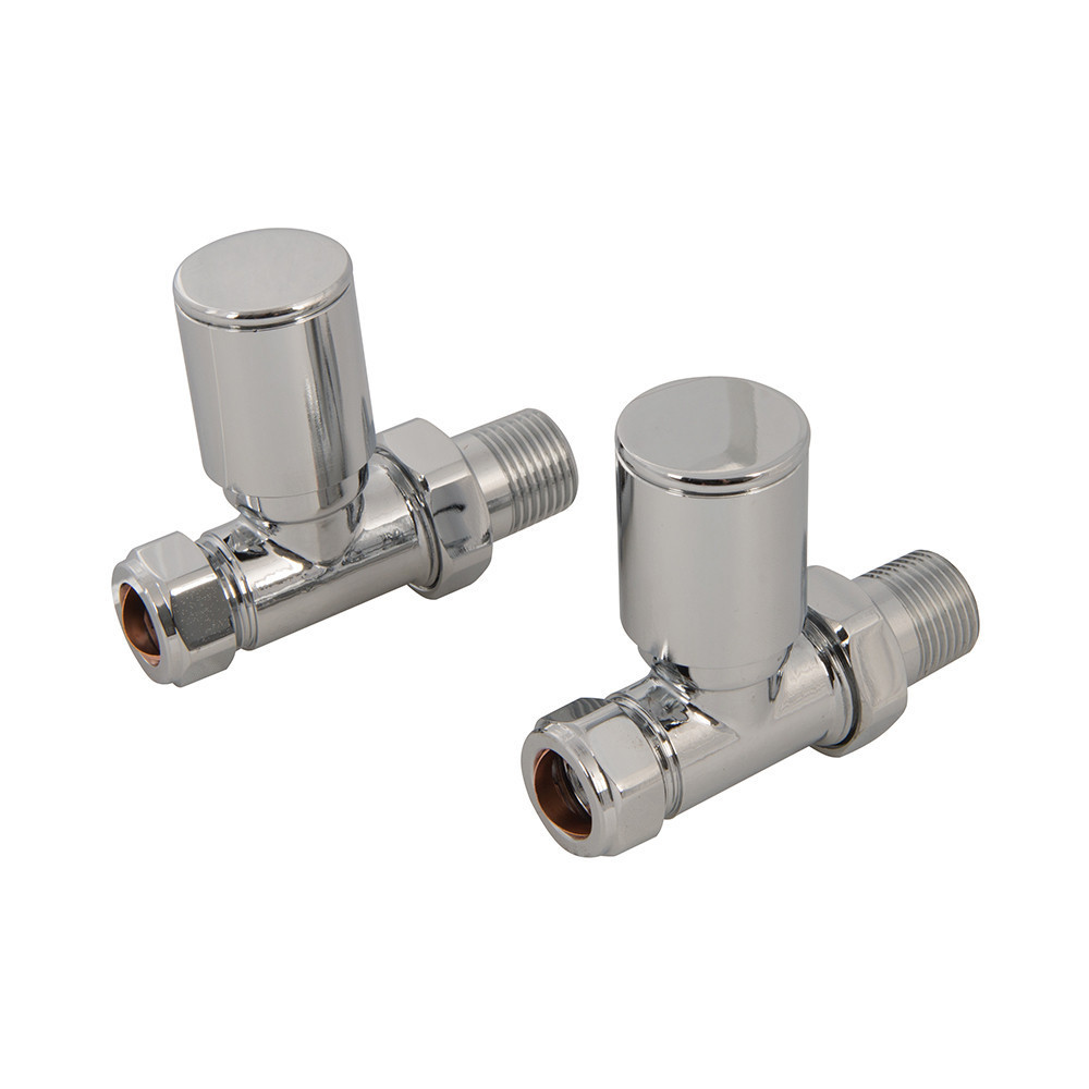 Valves droites pour radiateur sèche-serviettes