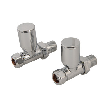 Valves droites pour radiateur sèche-serviettes