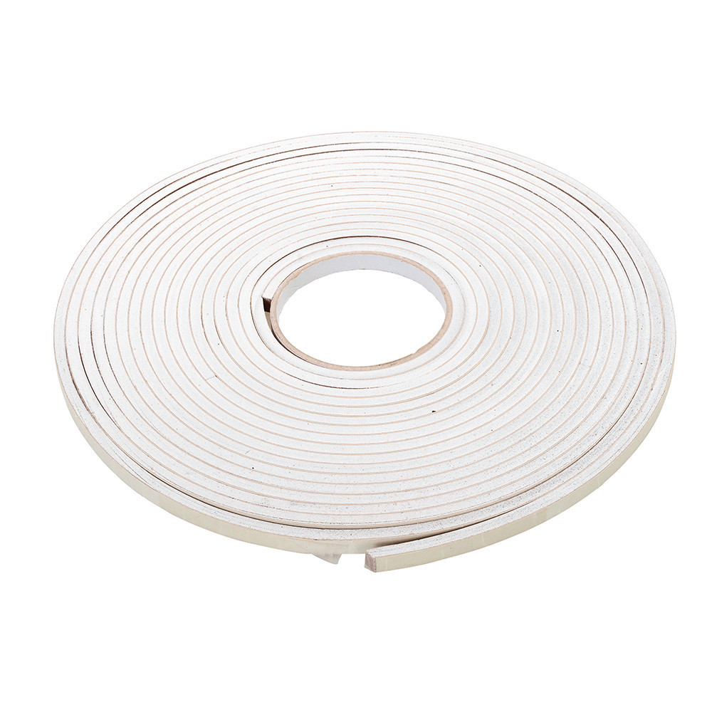 Bande isolante autocollante en mousse EVA - 3-8 mm / 10,5 m - Blanc, OutilPlus, C'est moins cher