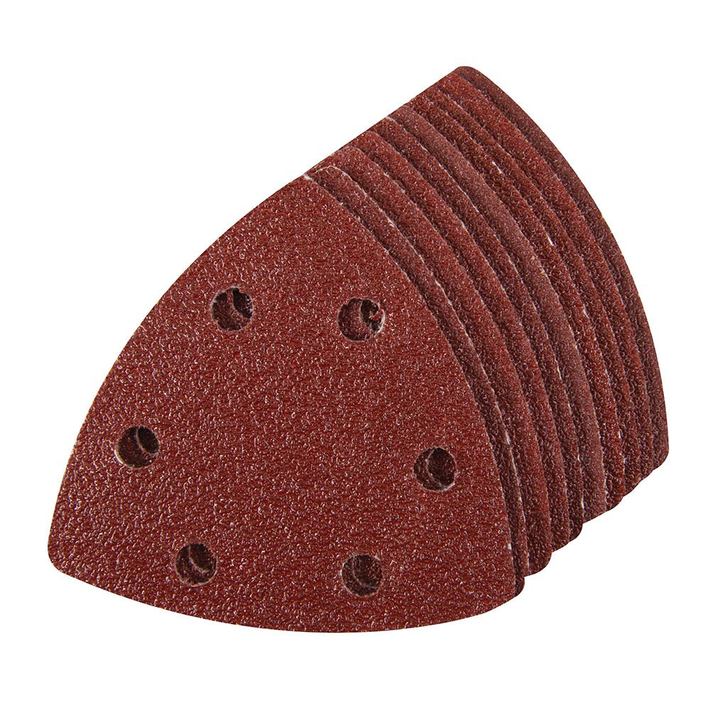 Feuilles abrasives triangulaires auto-agrippantes 90 mm Feuilles abrasives triangulaires auto-agrippantes 90 mm