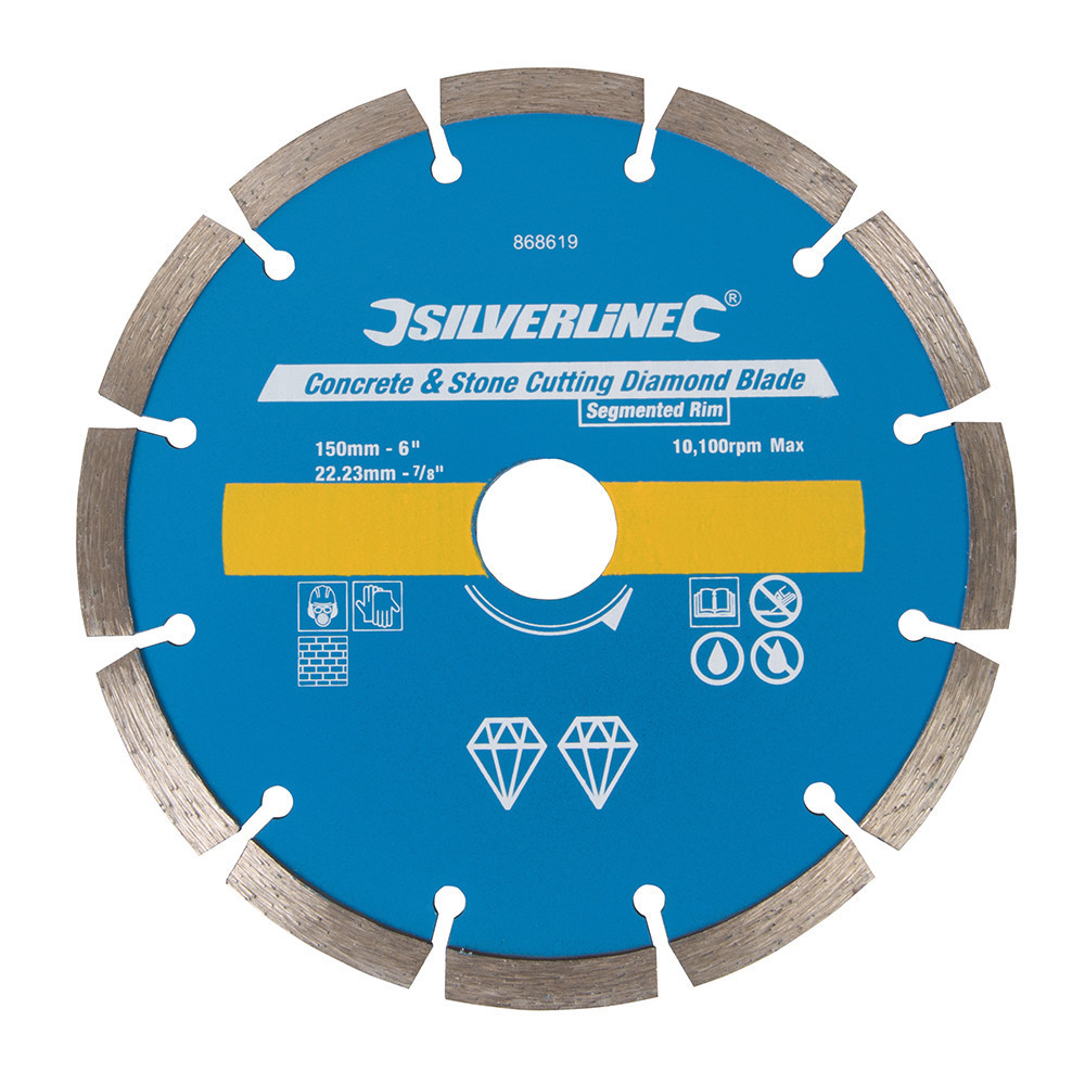 Disque diamant à tronçonner le béton et la pierre