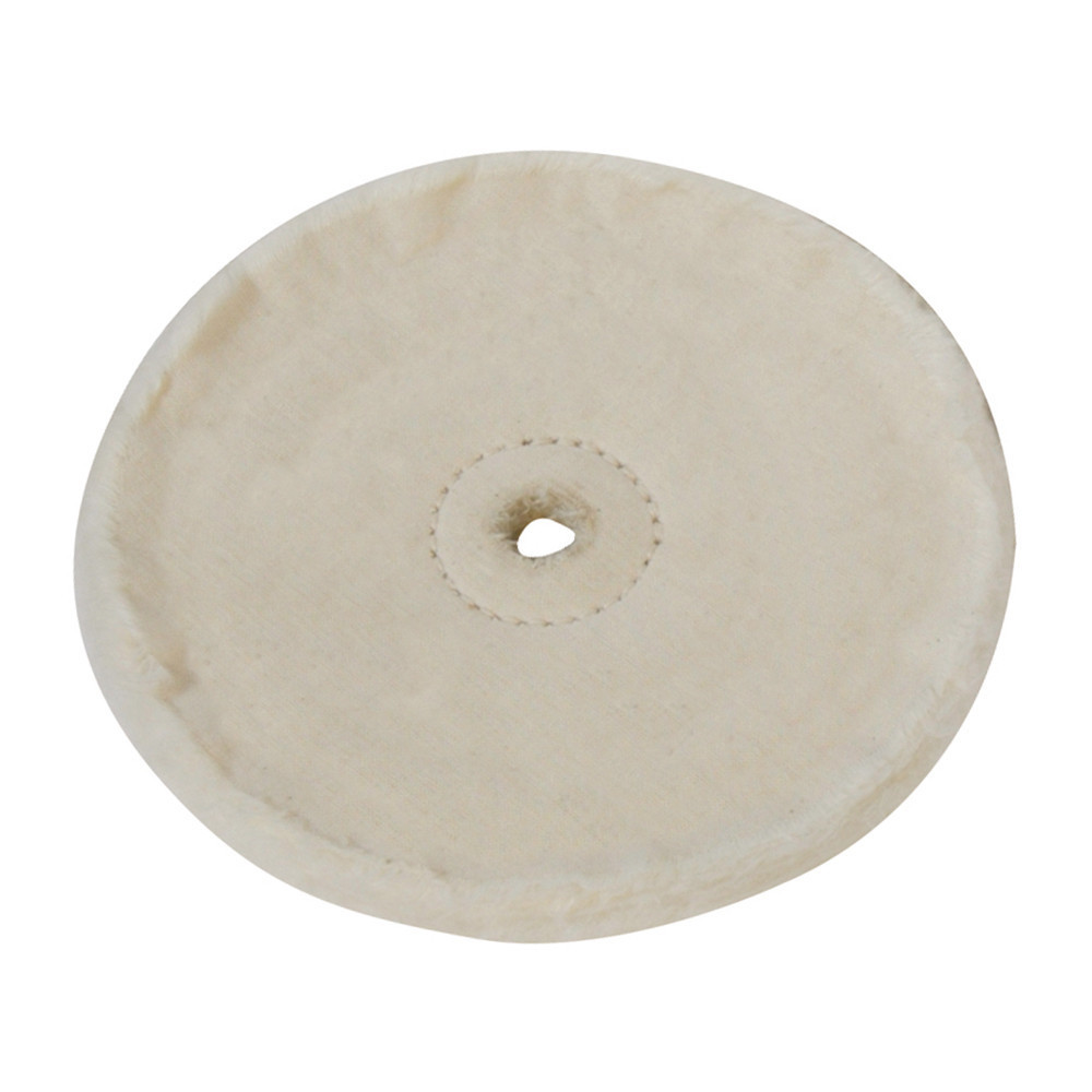 Disque de polissage en coton non cousu - 150 mm