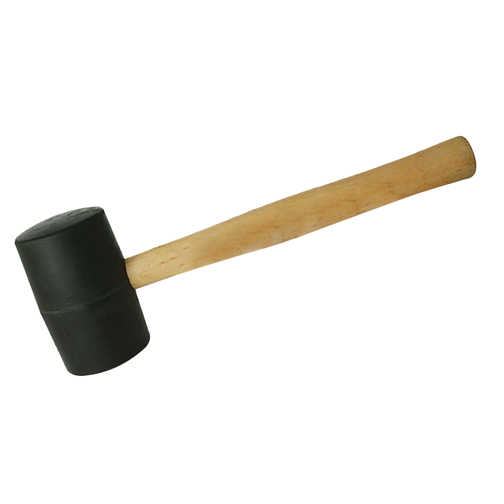 Maillet caoutchouc noir - 24 oz (680 g)
