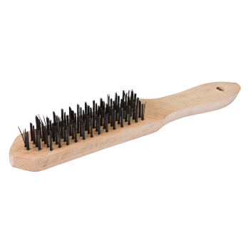 Brosse métallique usage intensif - 6 rangs