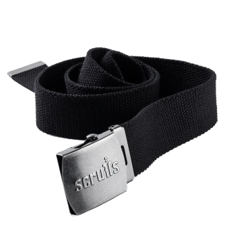 Ceinture ajustable noire  avec clip - Taille S / M