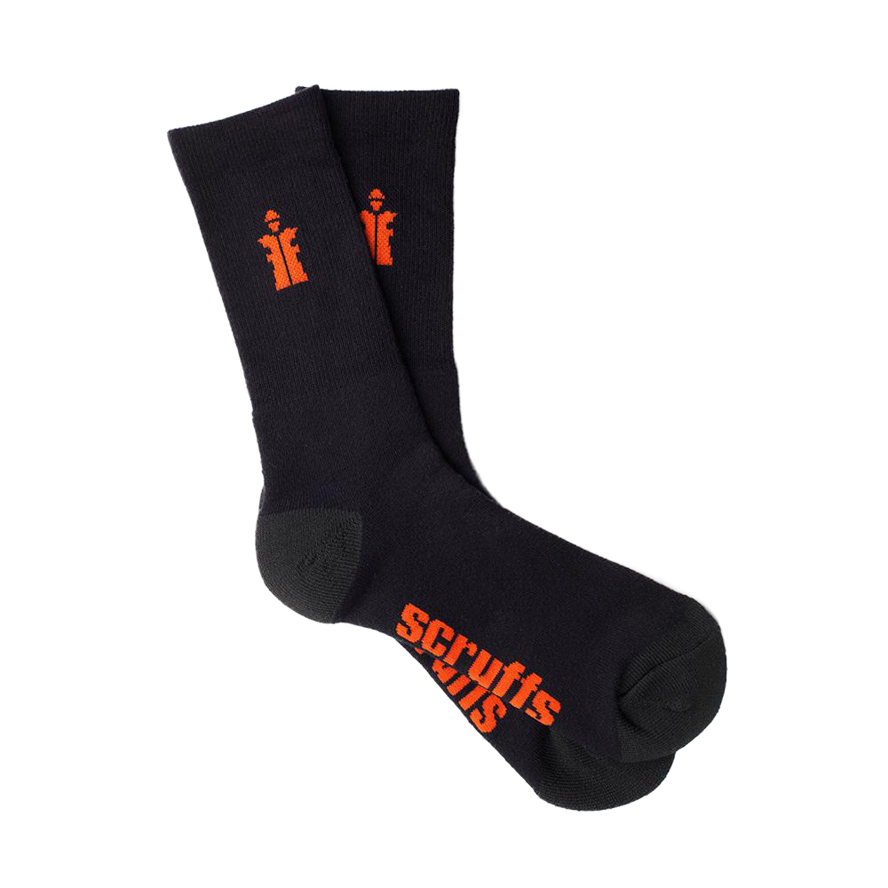 Chaussettes noires Worker