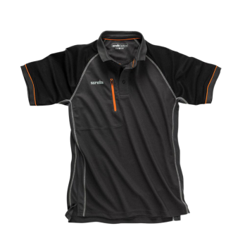 Polo graphite Trade Active - Taille S