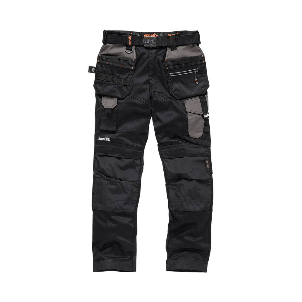 Pantalon noir Pro Flex avec poches-étuis - Taille 36 S
