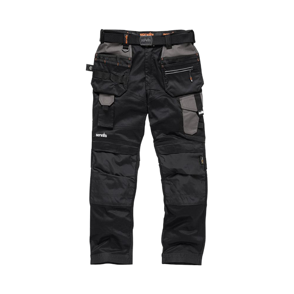 Pantalon noir Pro Flex avec poches-étuis - Taille 38 S