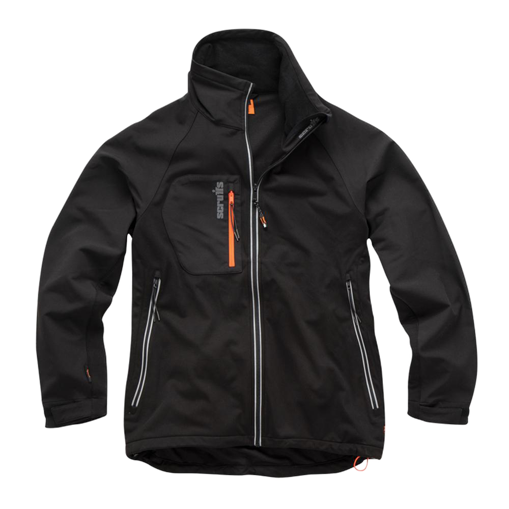 Veste Softshell Trade Flex noire - Taille S