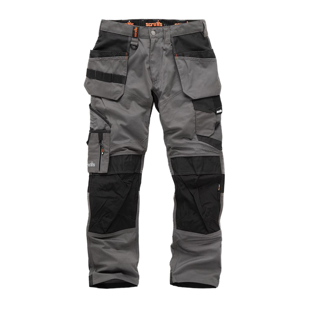 Pantalon de travail graphite Trade avec poches-étuis - Taille 36 S