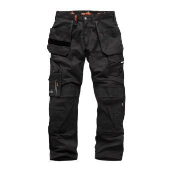 Pantalon de travail noir Trade avec poches-étuis - Taille 46 S