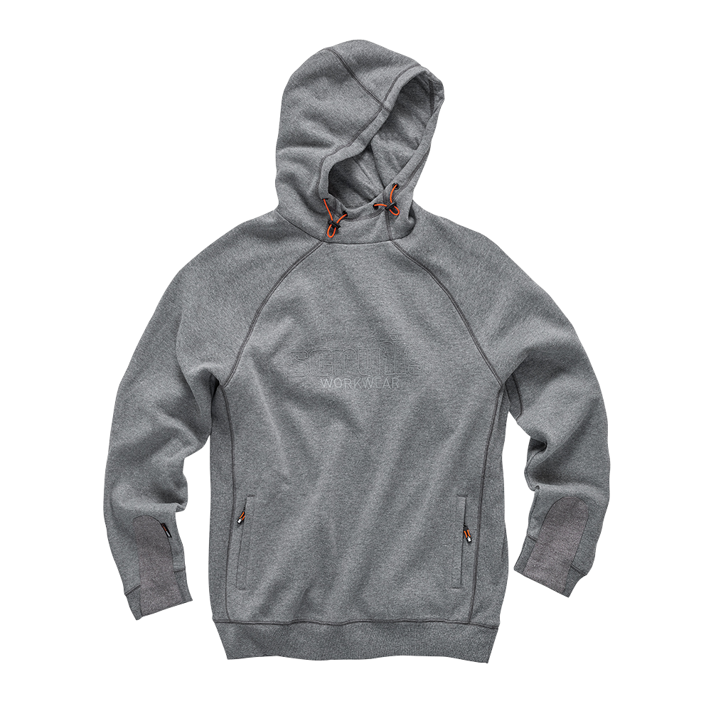 Sweatshirt à capuche graphite Trade - Taille S