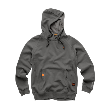 Sweatshirt à capuche graphite Eco Worker - Taille S