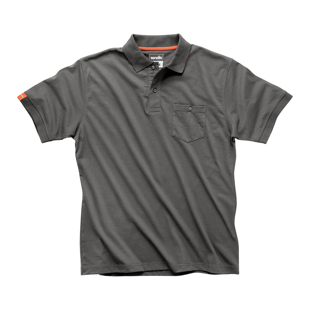 Polo graphite Eco Worker - Taille XS