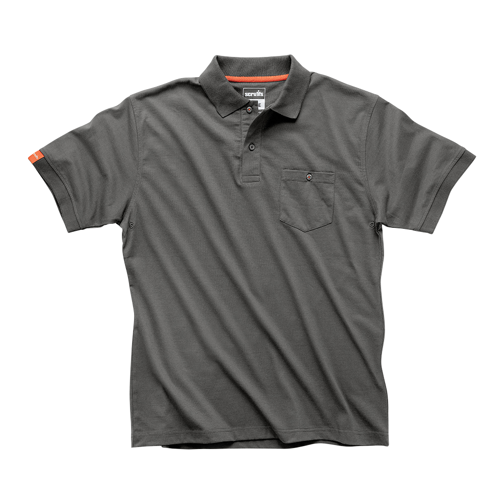 Polo graphite Eco Worker - Taille M Polo graphite Eco Worker - Taille M
