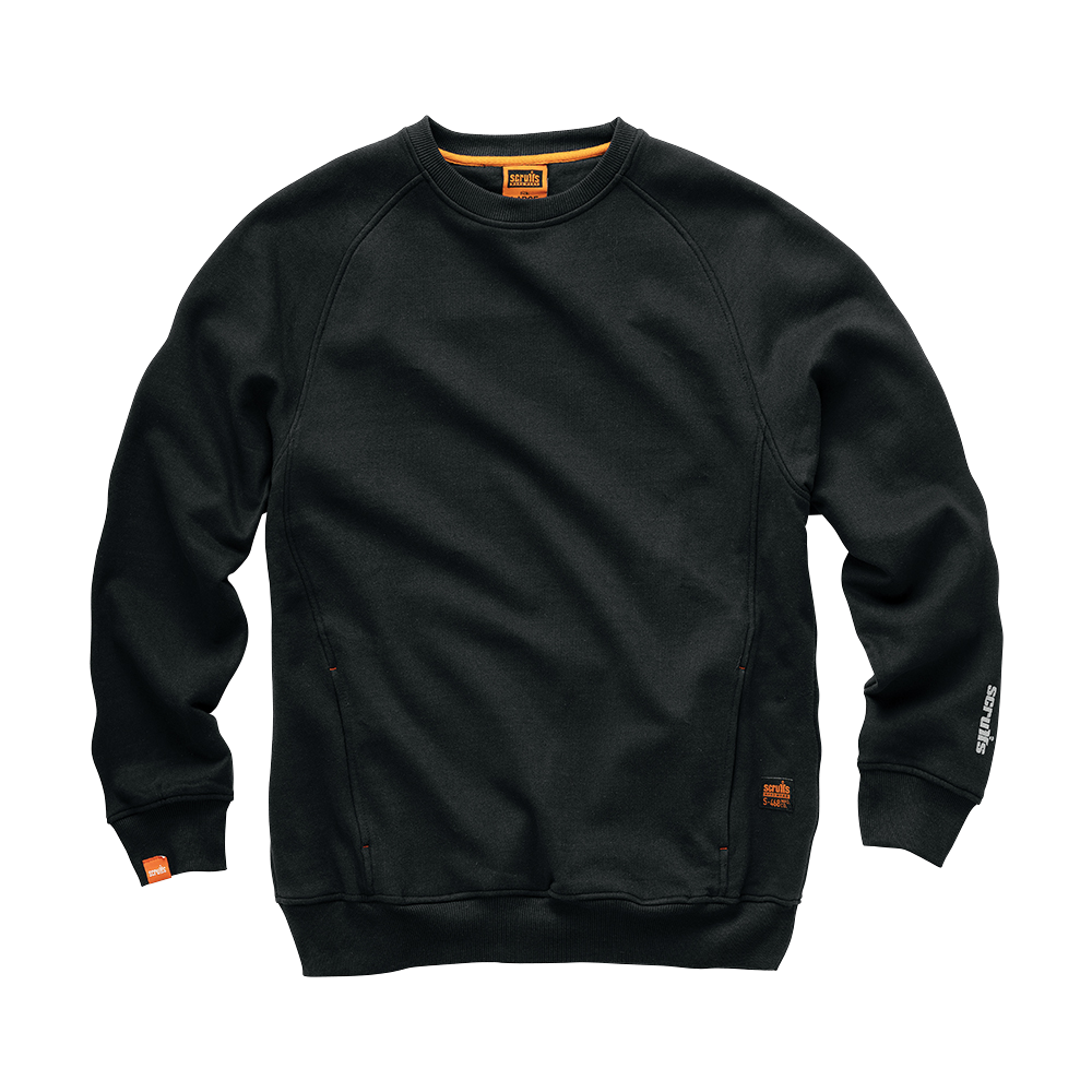 Sweatshirt noir Eco Worker - Taille XS