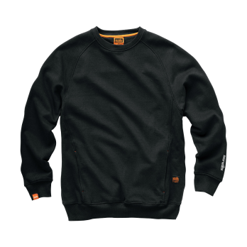 Sweatshirt noir Eco Worker - Taille XS